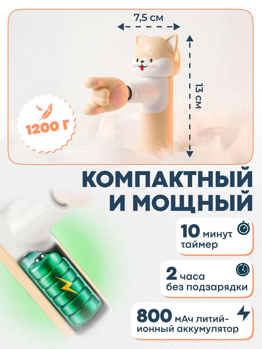Размер YAMAGUCHI Massage Gun Junior