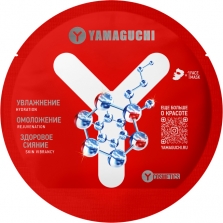 Маска для лица с гиалуроновой кислотой Yamaguchi Aqua Ring Mask